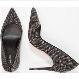aldo rhinestone heels